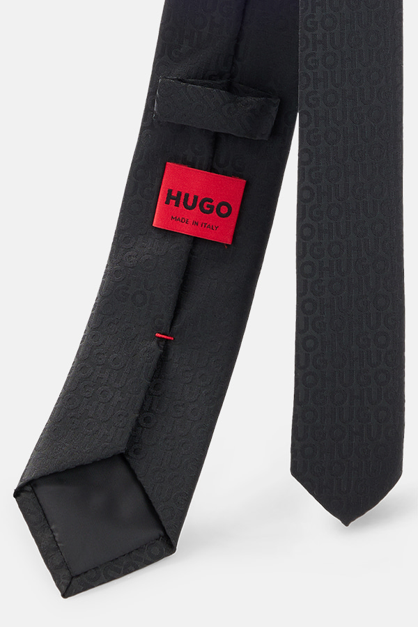 TIE HUGO - 001 BLACK